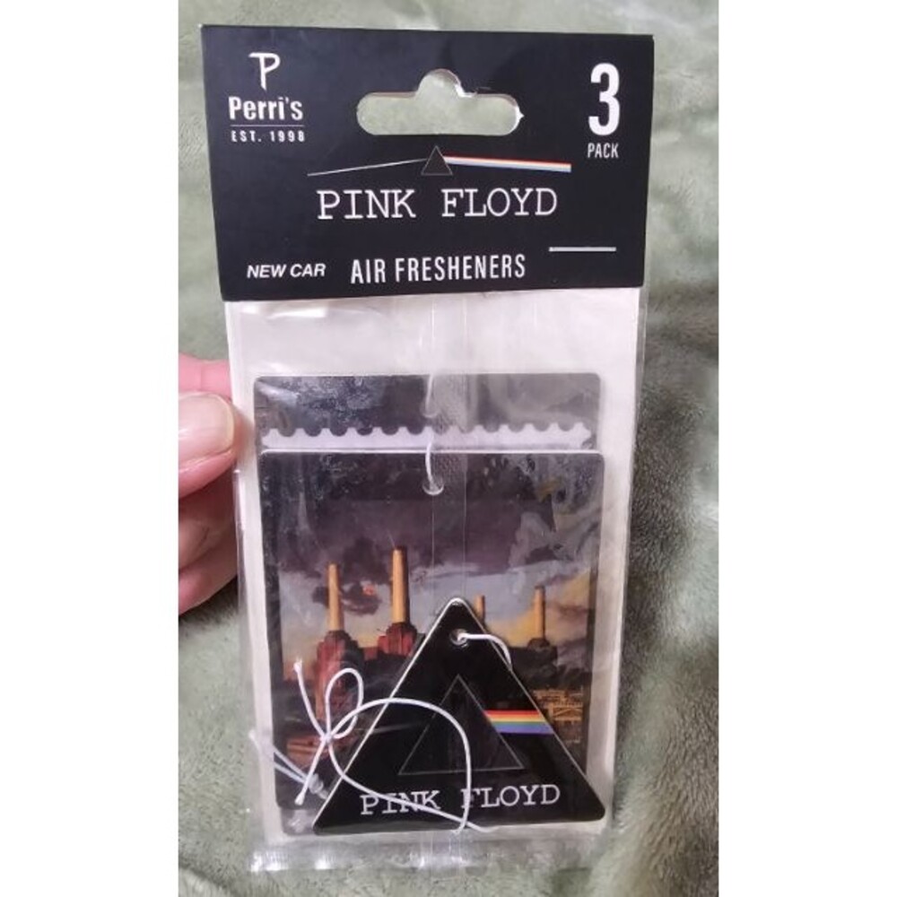 Pink Floyd 3 pack Air Fresheners Midnight Ice Scent For Auto or Home